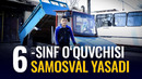 Tiko”dan samosval yasadim — 12 yoshli Hayitali Orifjonov