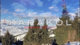 Открытие сезона в горнолыжной базе Каракол, глазами Узбекских райдеров