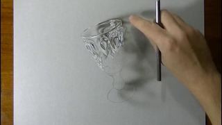 Drawing Time Lapse: a charming Absinthe Glass