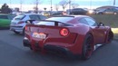 Ferrari f12 novitec rosso n-largo. extremely loud exhaust