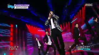 Seungri (BIG BANG) & Mino (Winner) – Where are you from [show music core]