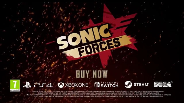Sonic Forces (2017) – релизный трейлер – озвучка VHS
