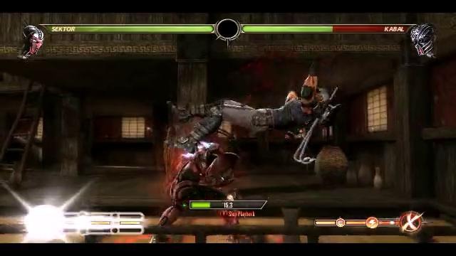 Mortal Kombat 9 – Комбо за Сектора 60% в собственном исполнении