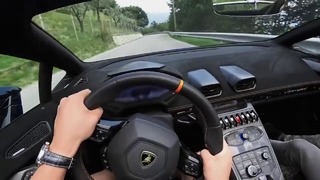 DT POV. Lamborghini Huracan Performante Spyder. Озеро Гарда