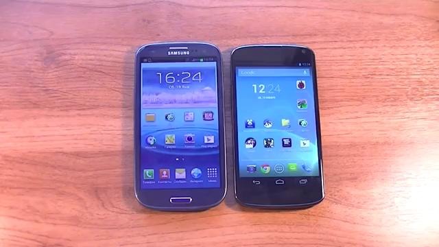 LG Nexus 4 vs Samsung Galaxy SIII. Битва монстров
