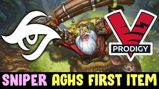 SECRET vs VP Prodigy — Sniper Aghs FIRST ITEM on WePlay! Pushka League