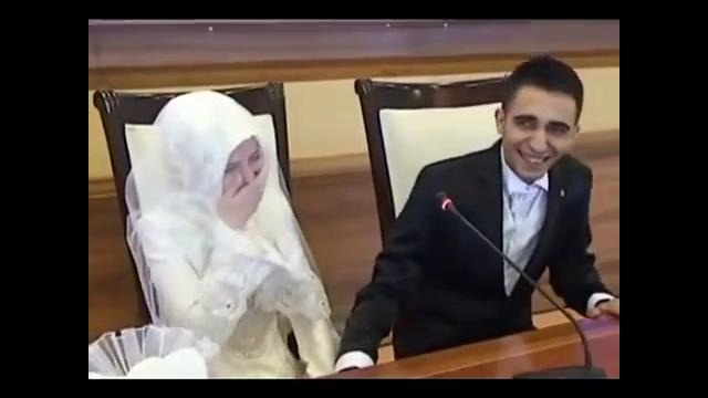 Прикол на исламской свадьбе
