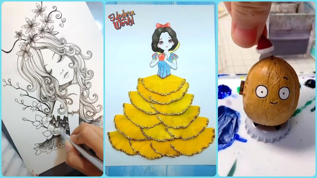 Amazing Art Skill Talented People #75! Creative Ideas at Another Level! Artsy Tiktok Compilation