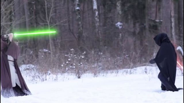 В Стиле Star Wars Modern Lightsaber Battle