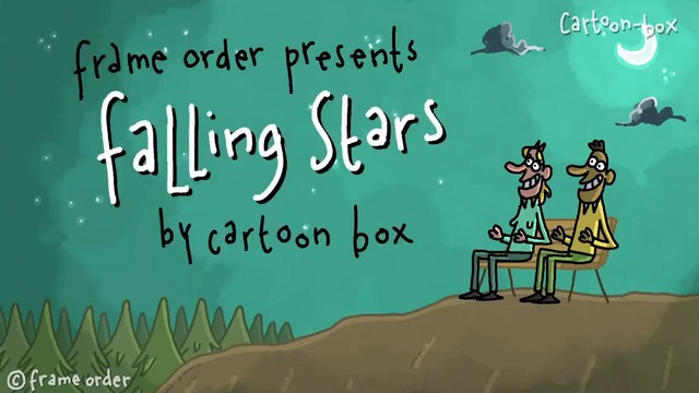 Cartoon box 121 – Falling stars – by Frame Order