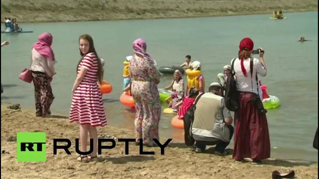 В Чечне открылся первый женский пляж