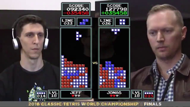 Финал международного турнира по Тетрису 2016