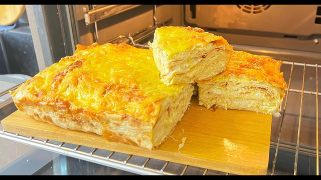 ЗА10 минут ЛЕНИВЫЙ ХАЧАПУРИ Вкуснятина из лаваша Рецепт Побил все рекорды по простоте приготовления