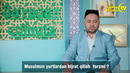 Musulmon yurtlardan hijrat qilish farzmi