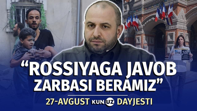 Muvaffaqiyatsiz tugagan muzokaralar va 12 ta jinoyatda ayblanayotgan Durov — 27-avgust dayjesti