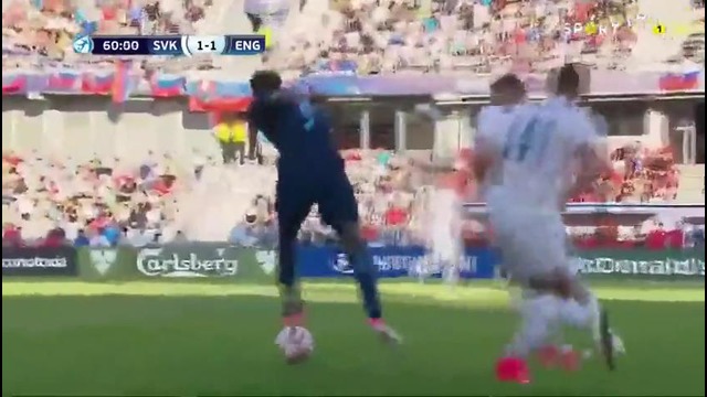 Словакия – Англия | Чeмпиoнaт Eвpoпы U-21 | Обзор матча