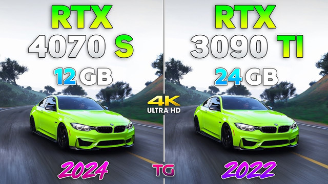 RTX 4070 SUPER vs RTX 3090 Ti – Test in 10 Games | DLSS3