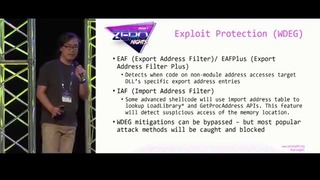 Matt Oh – Recent Exploit Trend and Mitigation, detection Tactics