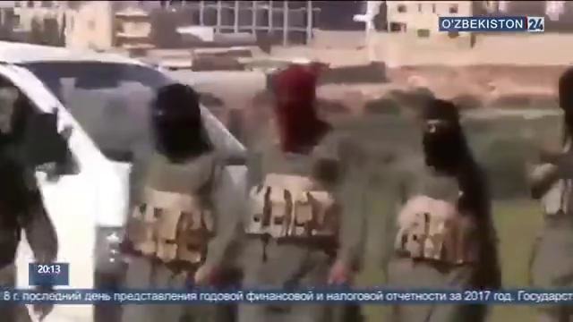 В узбекистан экстрадирован боевик, воевавший в сирии (видео)