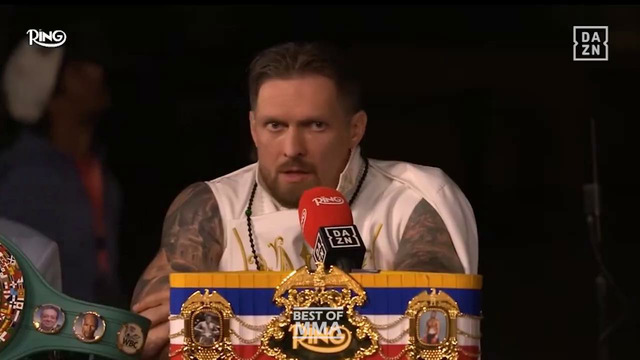 Усик vs Верховен – финальная пресс конференция