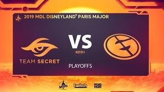 EPIC! MDL Disneyland ® Paris Major – Team Secret vs Evil Geniuses (Play-off, Game 3)
