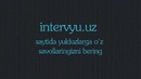 Umid Iskandarov o‘zini quyoshga qiyosladi