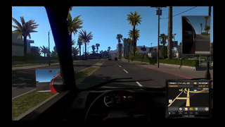 American truck simulator oyinga mod yordamida damas qoshdik