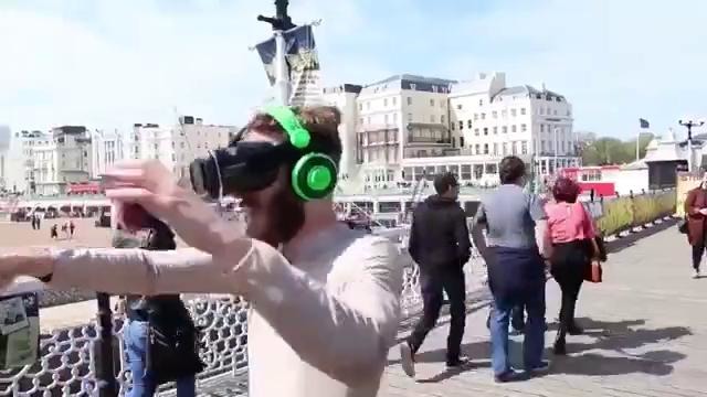 PewDiePie Виртуальная реальность на публике (русская озвучка)