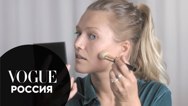 Макияж «без макияжа» топ-модели Тони Гаррн | Vogue Россия