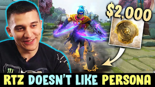 Arteezy $2,000 Battle Pass item — REFUSES to use Anti-Mage PERSONA