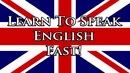 How to speak faster in English