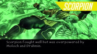 История героев Mortal Kombat – Scorpion
