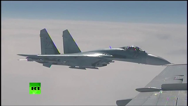 Су-27 отогнал истребитель НАТО от самолёта Шойгу над Балтикой