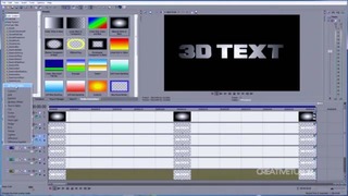 Создание 3D текста в Sony Vegas
