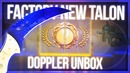 Csgo talon doppler unbox (first knife in 1 year)