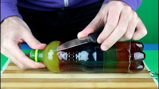 Бутылка фанты – разноцветный харибо