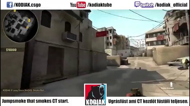 Раскидка гранат на карте de dust2