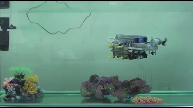Подводный робот из Lego