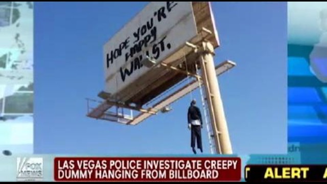 В Лас-Вегасе развесили билборды с «трупами»
