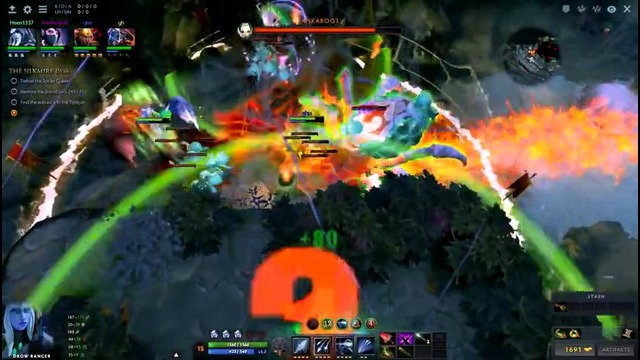 Dota 2 Миракл пробует Siltbreaker вместе с Liquid — попытка №2