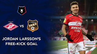 Jordan Larsson’s Free-Kick Goal | RPL 2020/21