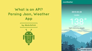 Android #45-Dars.API nima? Parse Json, Ob-havo ilova