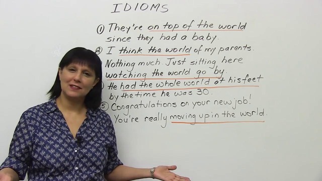Learn English- 5 ‘WORLD’ Idioms
