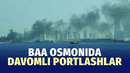 Dubay va Abu-Dabi portlagan raketa hidiga to‘lib ketdi