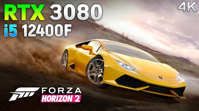 Forza Horizon 2 PC Port: RTX 3080 + i5 12400F | 4K