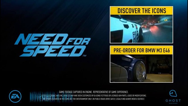 Пять стилей игры Need for Speed Gamescom 2015