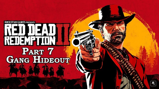 Прохождение Red Dead Redemption 2 на английском языке. Часть 7 – Gang Hideout