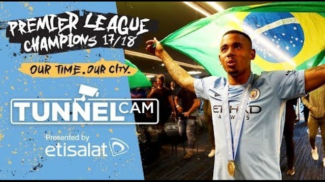 LIFTING THE TITLE! | Tunnel Cam | City 0-0 Huddersfield