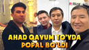 Jaydari Umid – Ahad Qayum to’yda popal bo’ldi