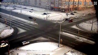 Авария в руспублике Хакасия 25.12.2014